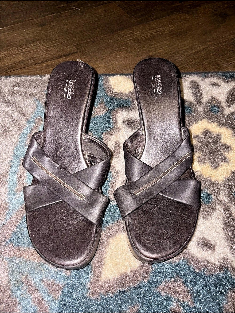 Strappy Heels in Brown US 8